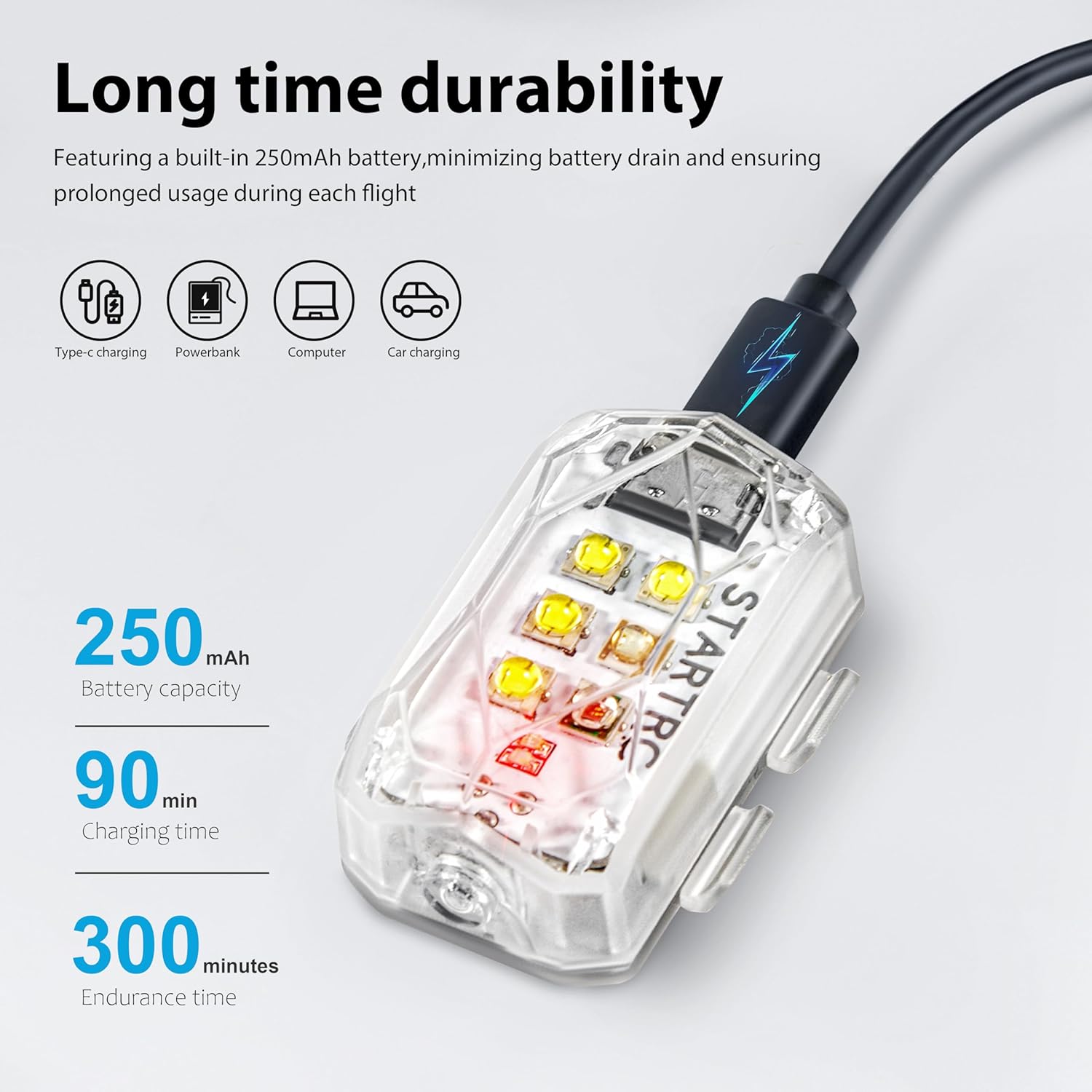 STARTRC Drone Strobe Light Ant - огляд і ціна Drone Neck Strap