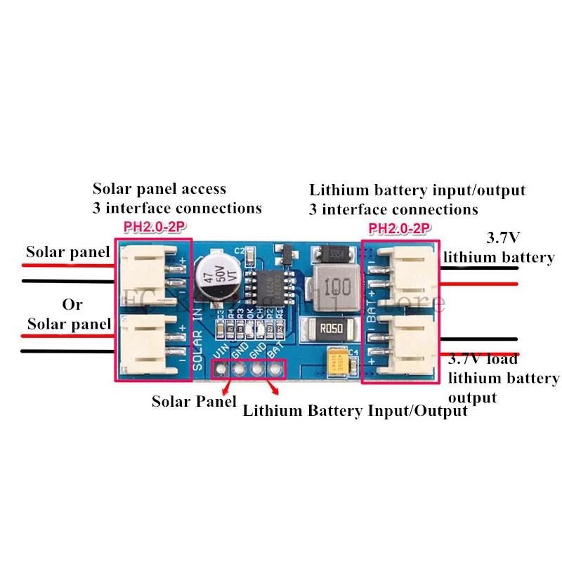 1/5/10Pcs Javino CN3791 MPPT S - огляд і ціна Drone Solar Charger
