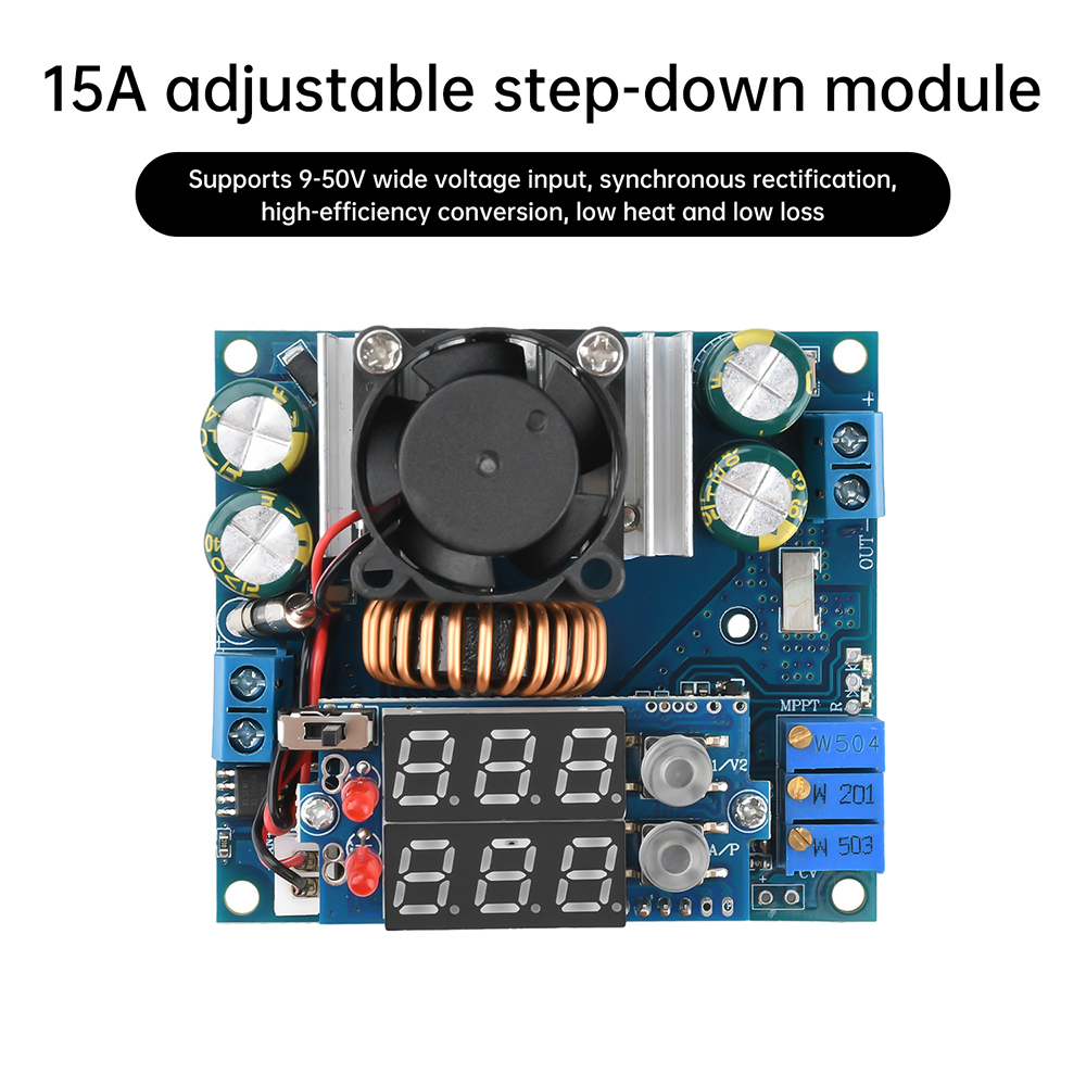 DC 9-50V 15A  Constant Voltage - огляд і ціна Drone Solar Charger