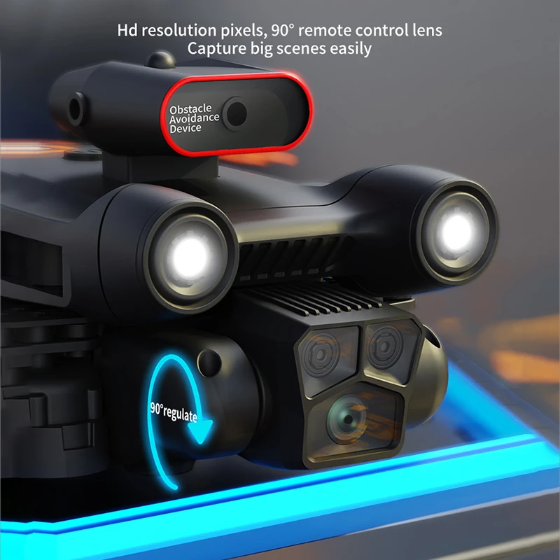 New M17 Max Drone 8K Professin - огляд і ціна Drone Beacon Light
